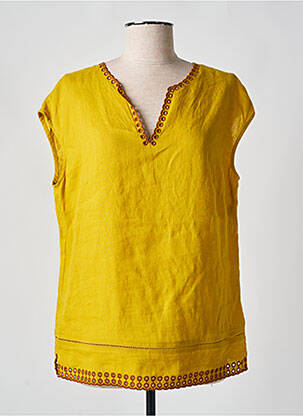 Bluză galben DEVERNOIS femeie