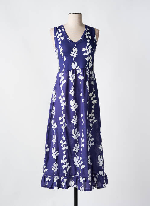 Rochie lungă albastru GUITARE femeie