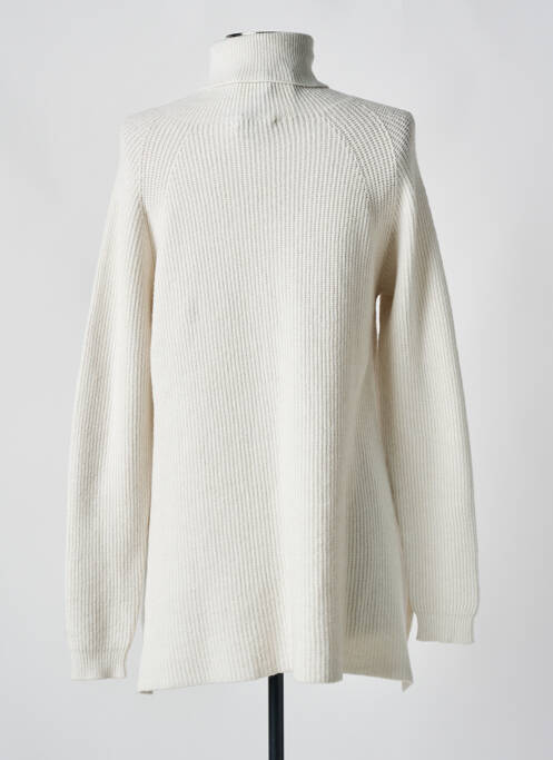 Pulover cu guler înalt bej LOLITTA femeie