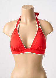 Sutien de costum de baie top triunghiuri top triunghiuri portocaliu AUBADE femme