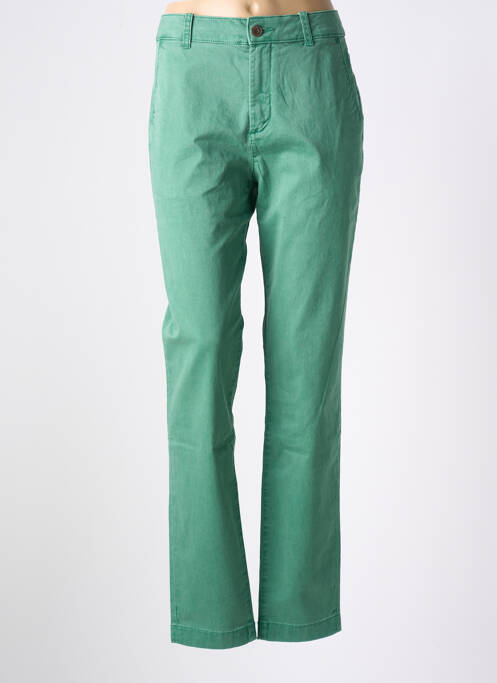Pantalon chino verde ESPRIT femeie
