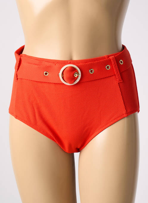 Chiloți de baie portocaliu AUBADE femeie