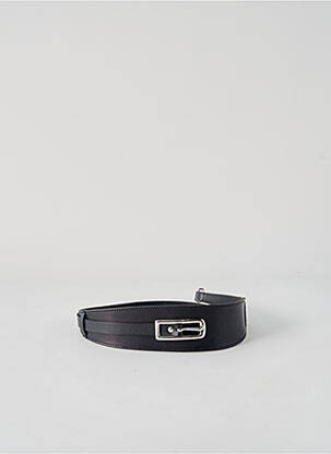 Curea efect material satinat negru ESPRIT femeie