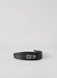 Curea efect material satinat negru ESPRIT femeie