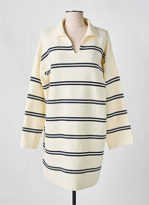 Rochie pulover bej EMILIE.K femeie