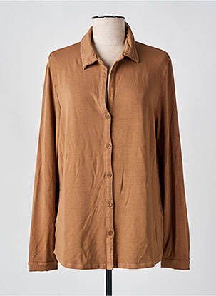 Cămașă maro MAJESTIC FILATURES femeie