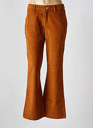 Pantalon larg maro STORIATIPIC femeie