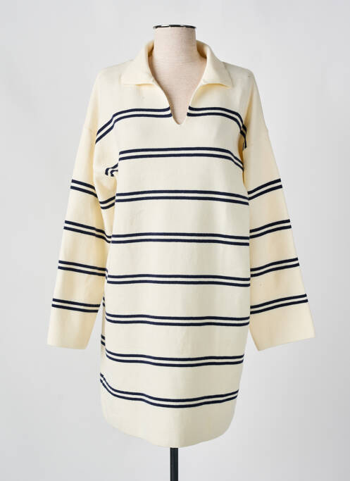 Rochie pulover bej EMILIE.K femeie