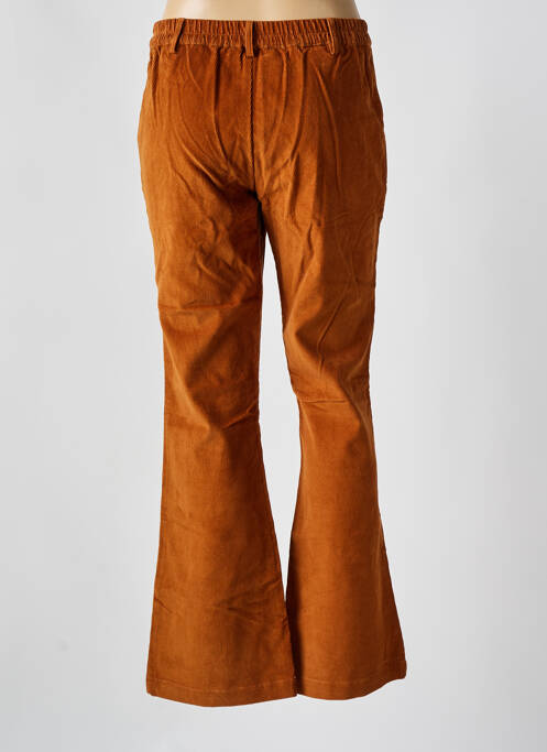 Pantalon larg maro STORIATIPIC femeie