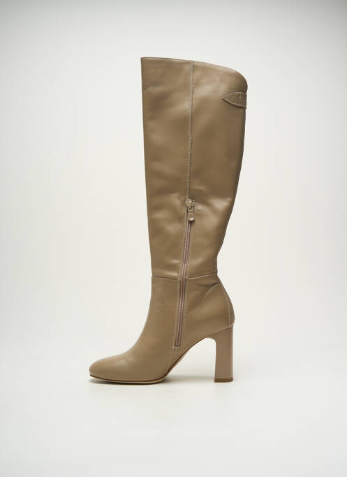 Cizme bej NERO GIARDINI femeie