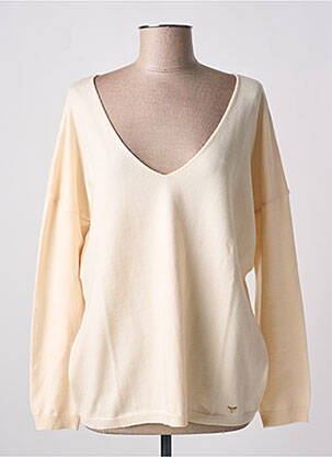 Pulover bej LES P'TITES BOMBES femeie