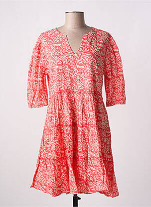 Rochie scurtă mâneci scurte mâneci scurte roz MOLLY BRACKEN femeie