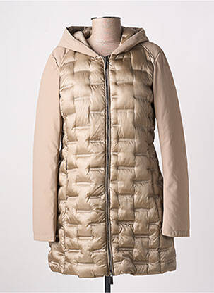 Geacă matlasată bej închis TRUSSARDI JEANS femeie