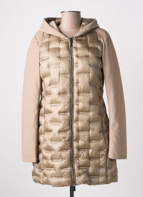 Geacă matlasată bej închis TRUSSARDI JEANS femeie