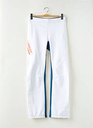 Pantalon drept talie elastică mărime normală alb ZIENER femeie