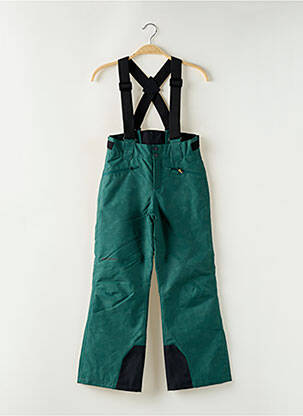 Pantalon drept verde ZIENER copil