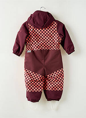 Salopetă-pantalon strânsă pe partea de jos mâneci lungi violet ZIENER fată