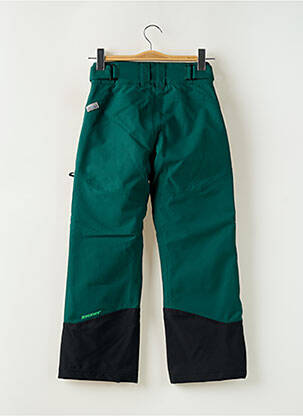 Pantalon drept închidere cu fermoar sub clapetă cu nasturi mărime reglabilă verde ZIENER fată