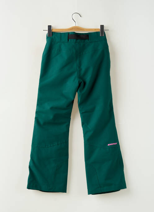 Pantalon drept verde ZIENER fată