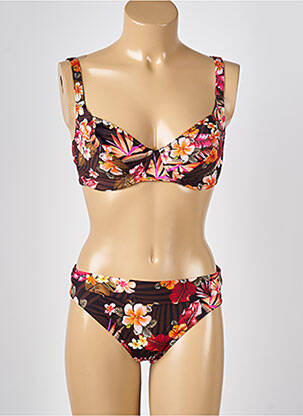 Costum de baie din două piese maro LOLITA ANGELS femeie