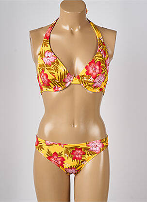 Costum de baie din două piese galben LOLITA ANGELS femeie