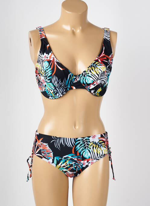 Costum de baie din două piese negru LAGON BLEU femeie