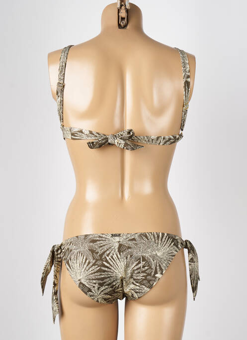 Costum de baie din două piese maro KIWI femeie