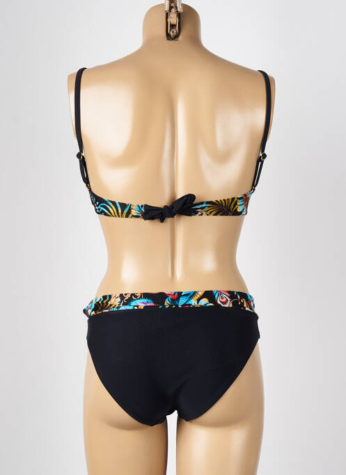 Costum de baie din două piese negru MISS CARAÏBES femeie