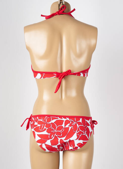 Costum de baie din două piese roșu PLATJA femeie