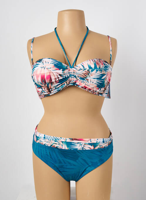 Costum de baie din două piese albastru LOLITA ANGELS femeie