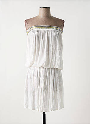 Rochie de plajă alb PINK P femeie