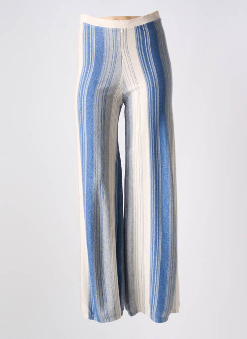 Pantalon drept albastru ANGE femeie