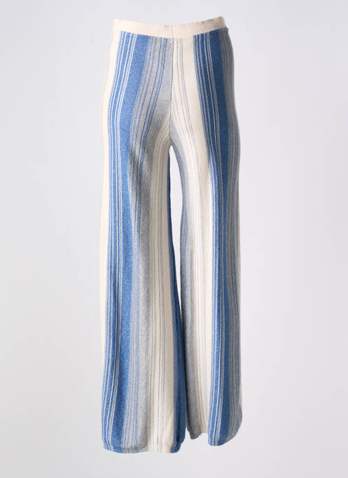 Pantalon drept albastru ANGE femeie