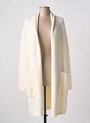 Vestă cu mâneci lungi bej LES P'TITES BOMBES femeie