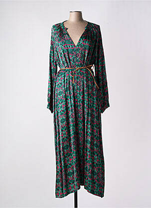 Rochie lungă verde BANDITAS FROM MARSEILLE femeie