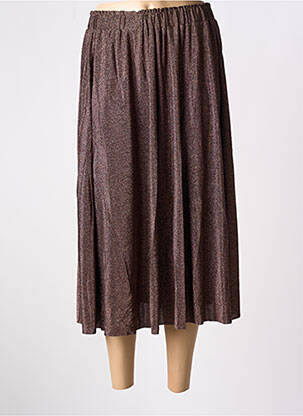 Fustă midi maro MOLLY BRACKEN femeie