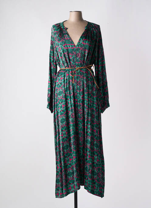 Rochie lungă verde BANDITAS FROM MARSEILLE femeie