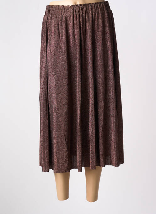 Fustă midi maro MOLLY BRACKEN femeie