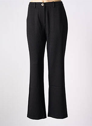 Pantalon evazat elasticitate talie înaltă negru MOLLY BRACKEN femeie