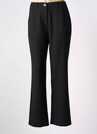 Pantalon evazat elasticitate talie înaltă negru MOLLY BRACKEN femme