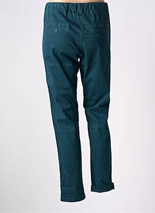 Pantalon chino broderie galoni laterali mărime normală verde PAKO LITTO femeie