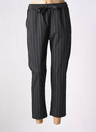 Pantalon 7/8 elasticitate mărime normală argintiu BANDITAS FROM MARSEILLE femeie