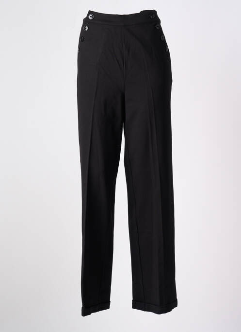 Pantalon evazat negru KING LOUIE femeie