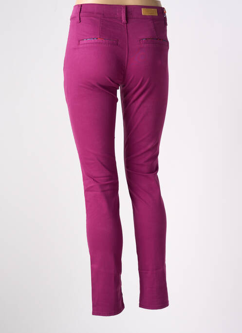 Pantalon chino violet HAPPY femeie