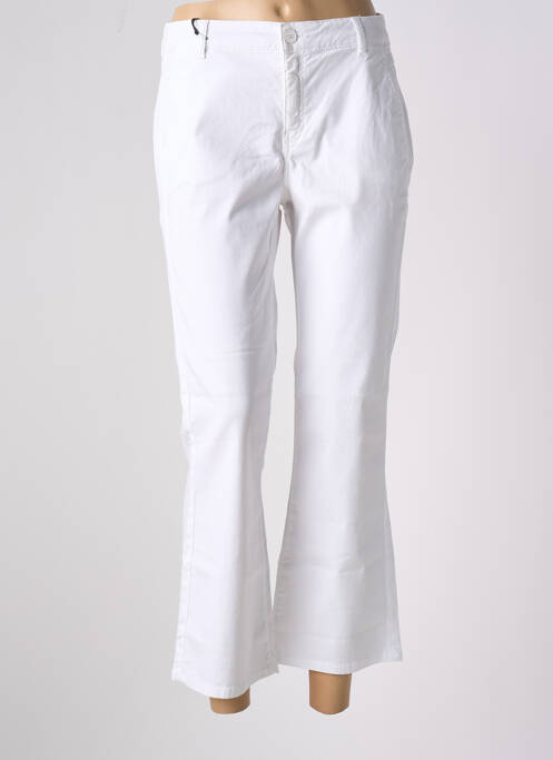 Blugi bootcut alb HAPPY femeie