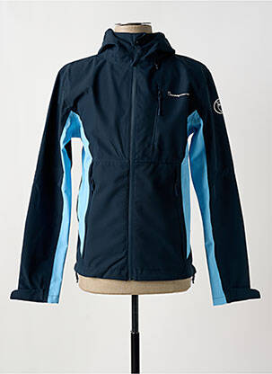 Jachetă vânt albastru KNOWLEDGE COTTON APPAREL bărbat