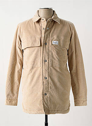 Jachete casual buzunare bej KNOWLEDGE COTTON APPAREL bărbat