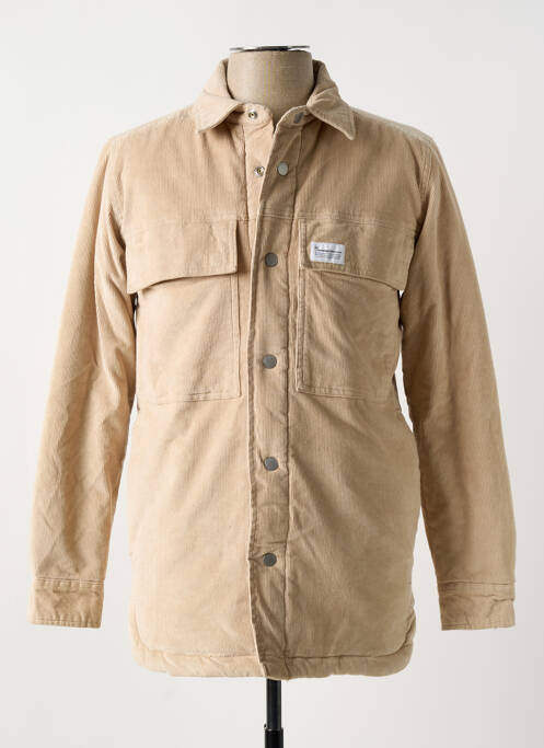 Jachete casual bej KNOWLEDGE COTTON APPAREL bărbat