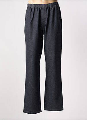 Blugi cu croială dreaptă negru LUIGI MORINI bărbat