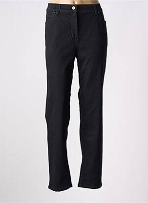 Blugi cu croială slim negru ANNA MONTANA femeie